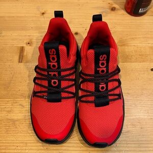 Adidas Red Slip Ons Size 5